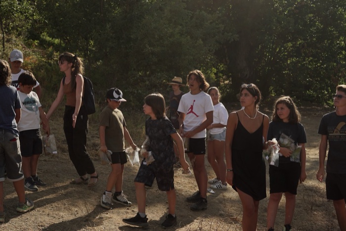 Atelier avec les classes du village