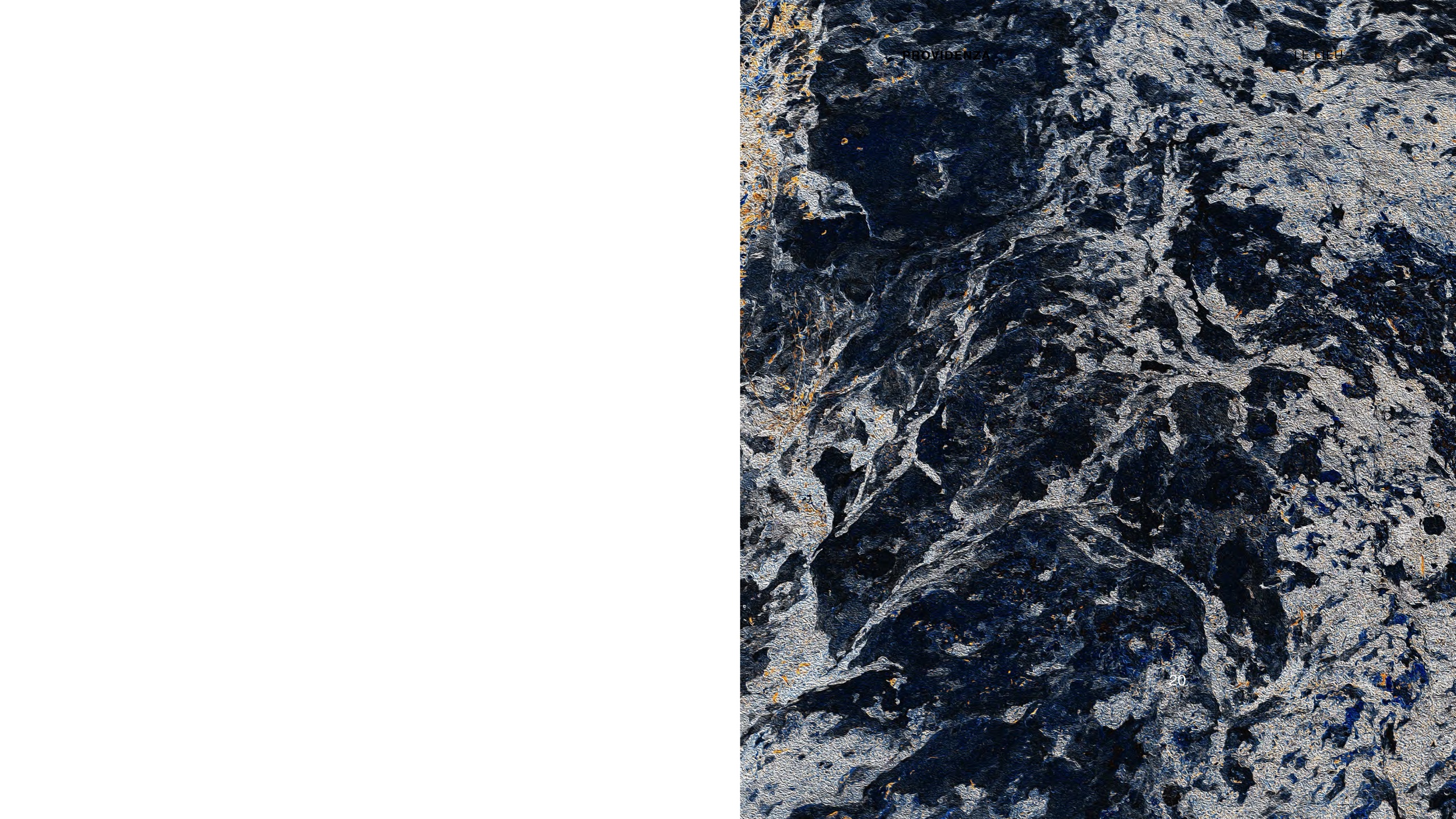 Texture minérale bleue